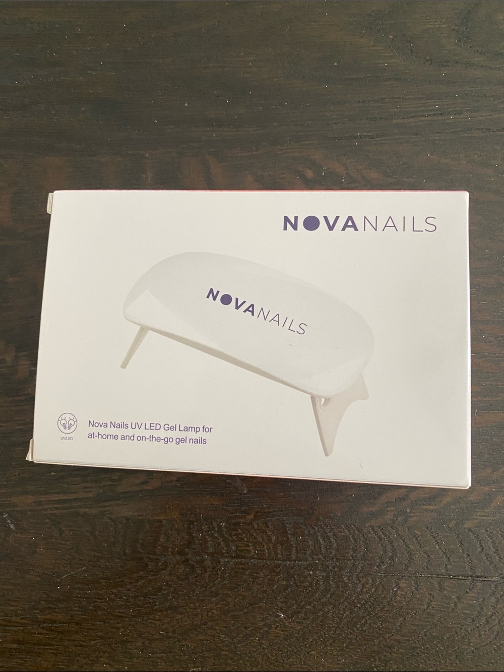 NOVA NAILS White UV/LED Gel Lamp - Portable Nail Dryer